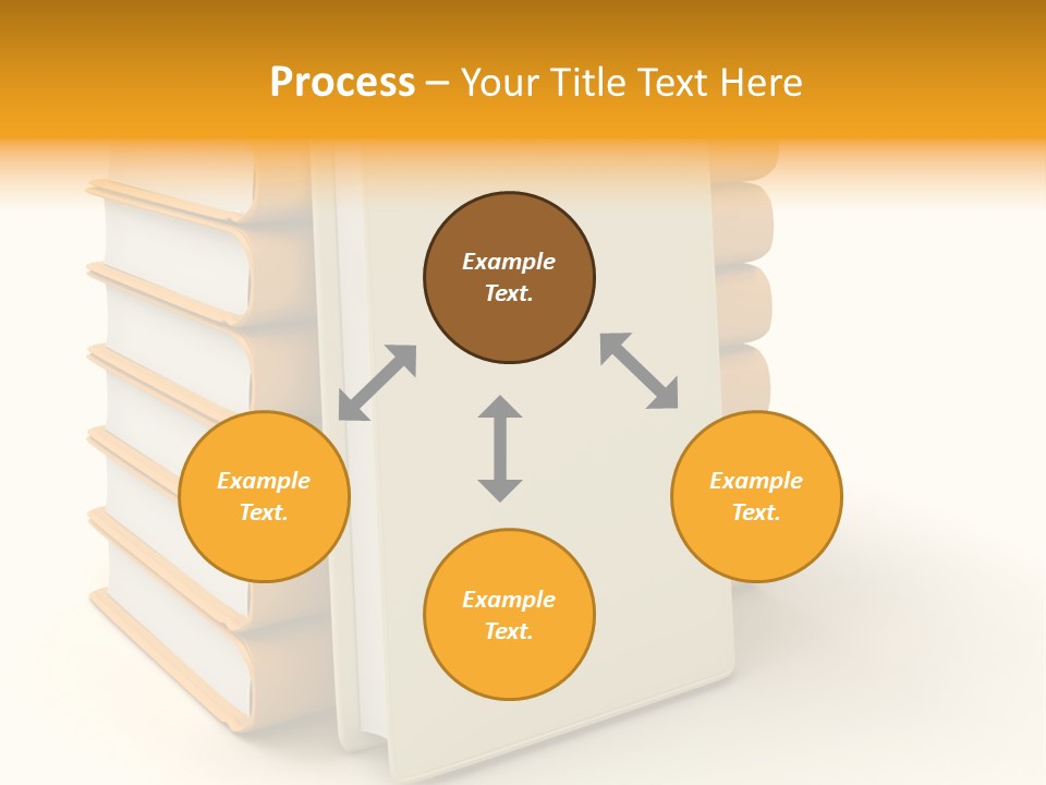 Decorative White Glamour PowerPoint Template