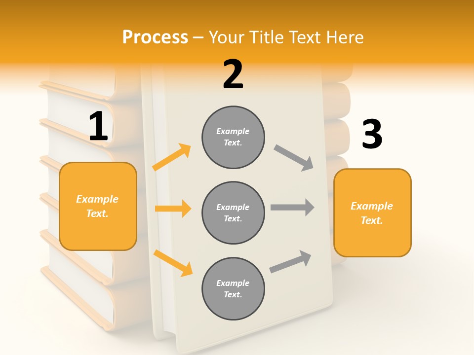 Decorative White Glamour PowerPoint Template