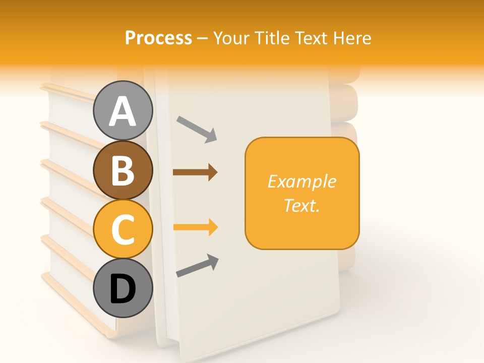 Decorative White Glamour PowerPoint Template