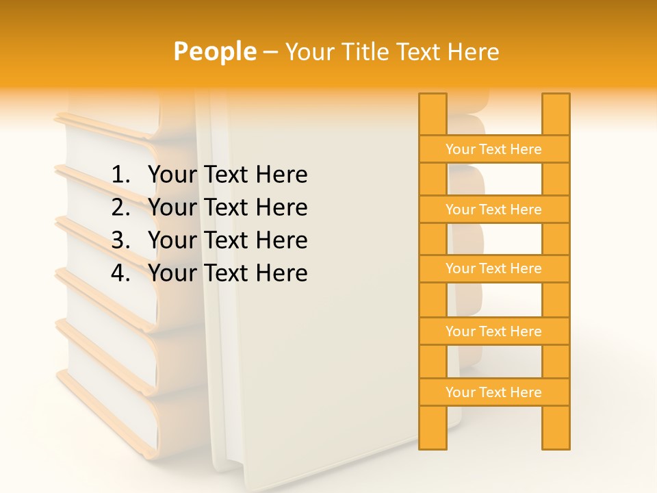 Decorative White Glamour PowerPoint Template