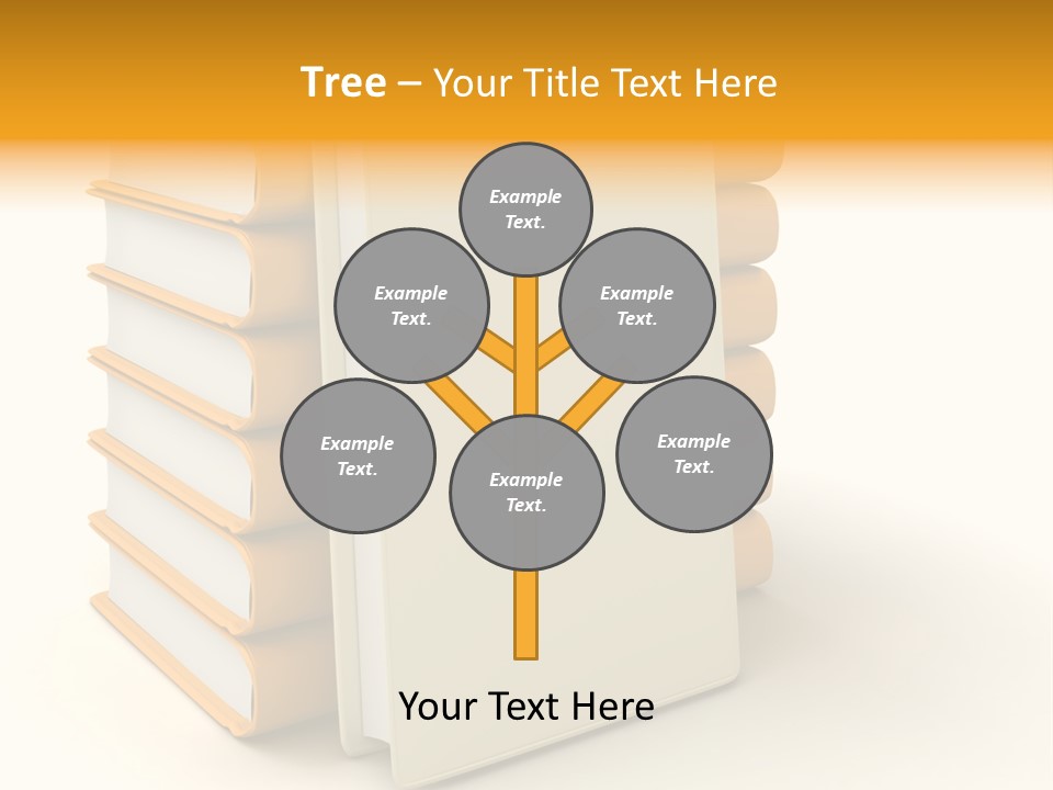 Decorative White Glamour PowerPoint Template