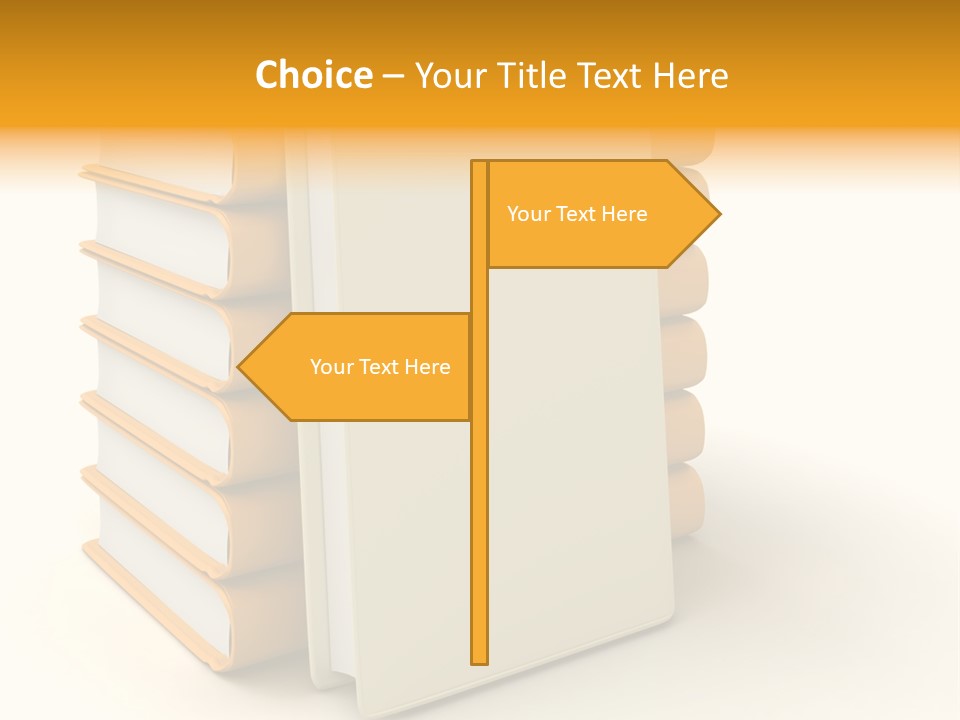 Decorative White Glamour PowerPoint Template