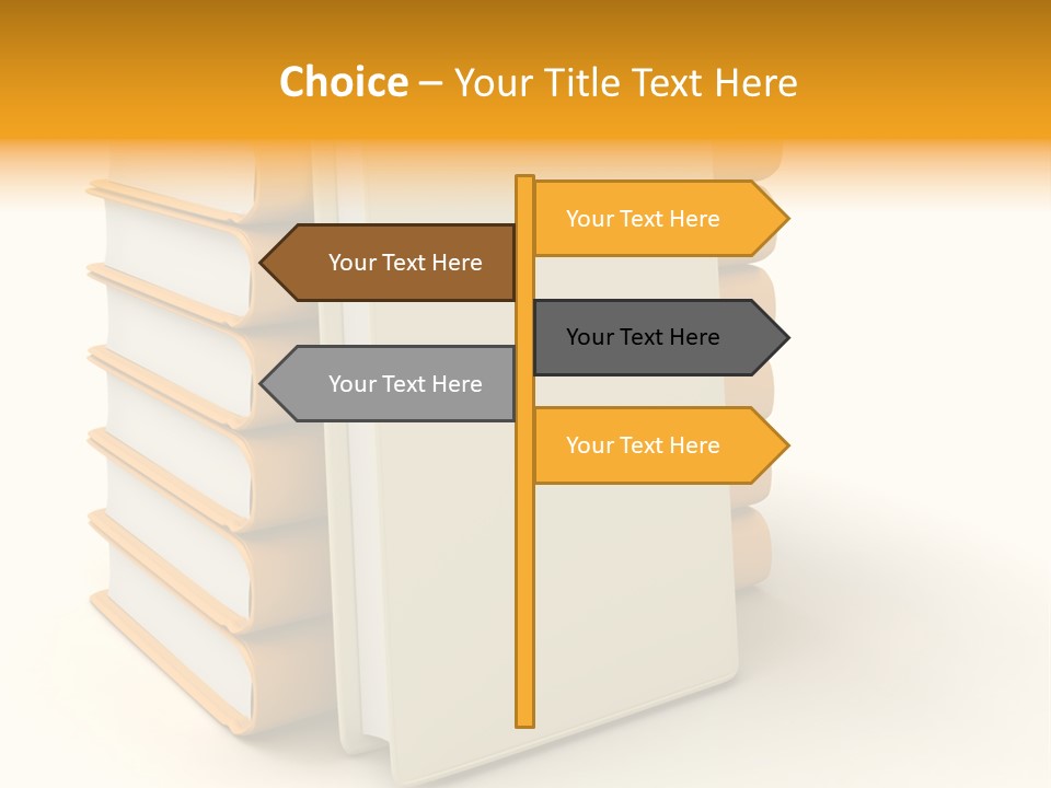 Decorative White Glamour PowerPoint Template