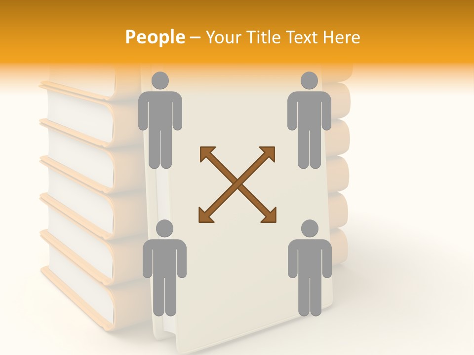 Decorative White Glamour PowerPoint Template