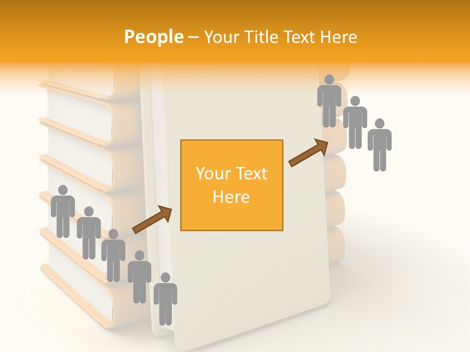 Decorative White Glamour PowerPoint Template