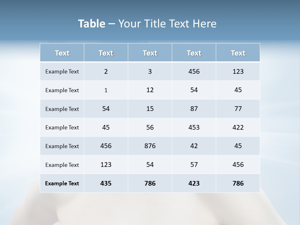 Only Harmony Shoulder PowerPoint Template