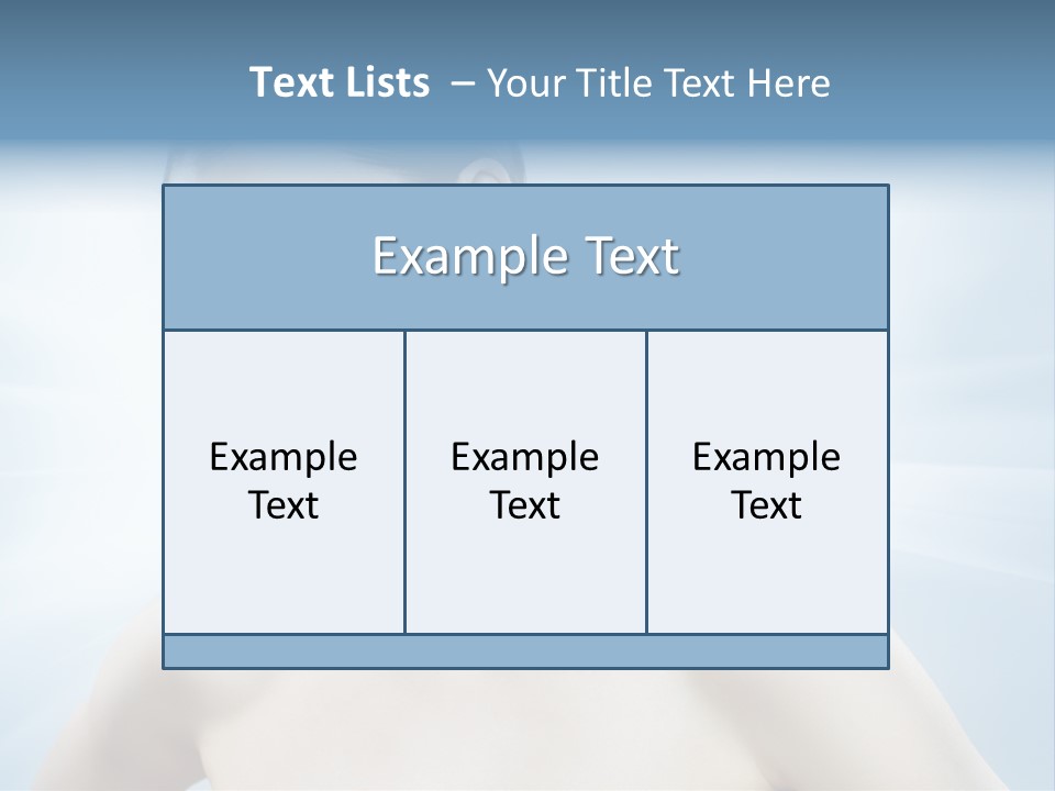 Only Harmony Shoulder PowerPoint Template