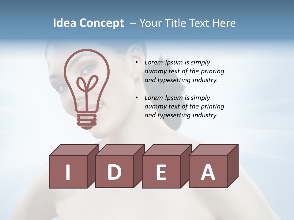 Only Harmony Shoulder PowerPoint Template