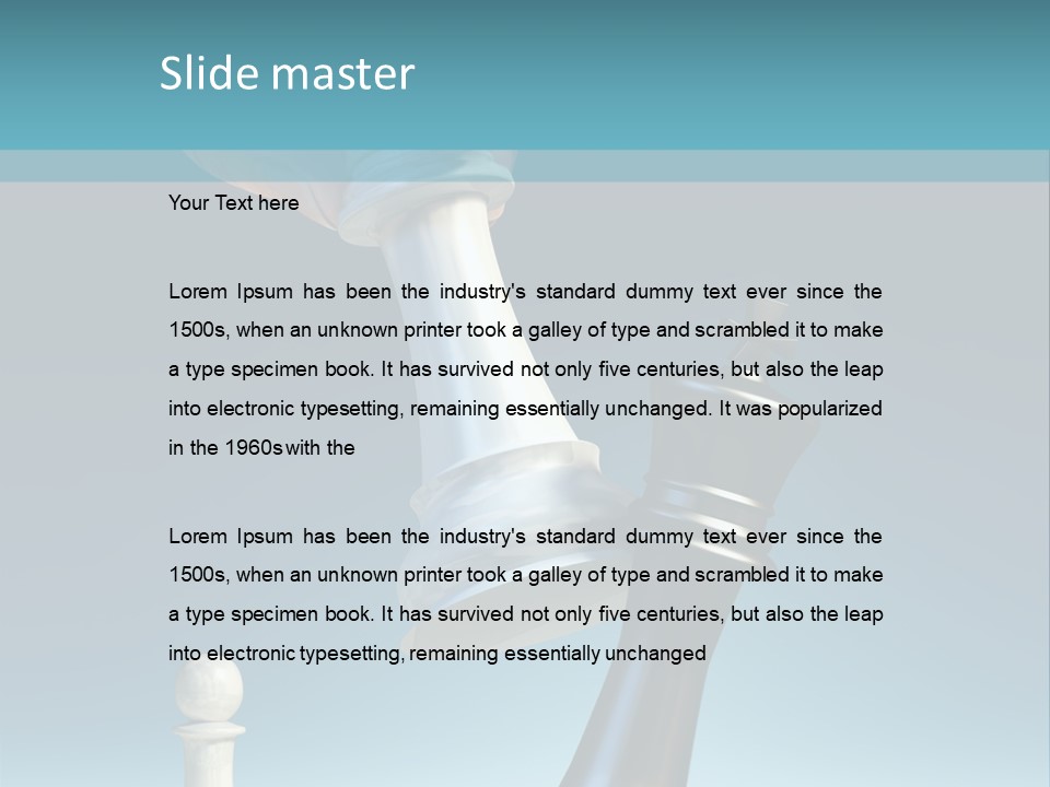Planning Move Single PowerPoint Template