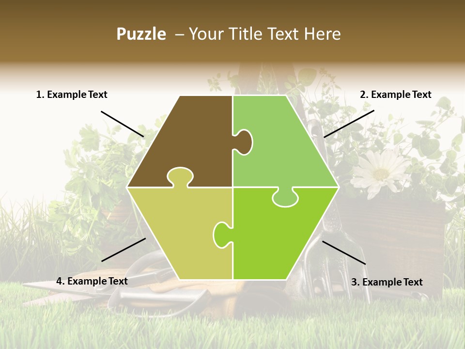 New Grass Spring PowerPoint Template