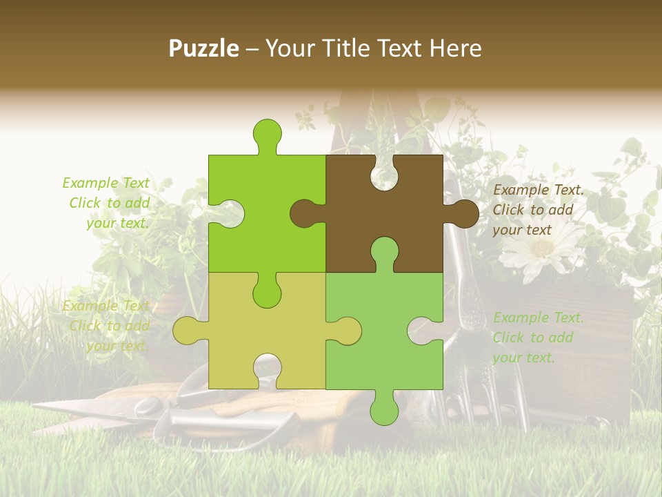 New Grass Spring PowerPoint Template