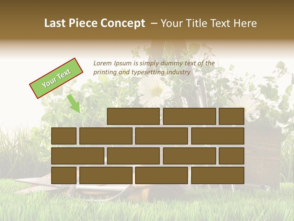 New Grass Spring PowerPoint Template