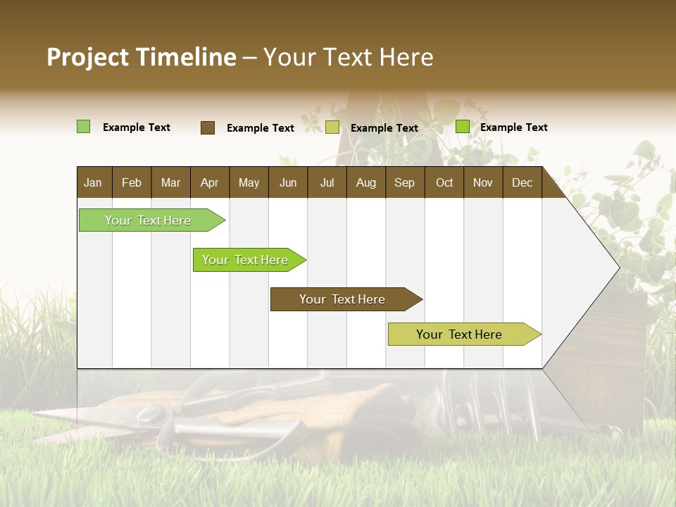 New Grass Spring PowerPoint Template