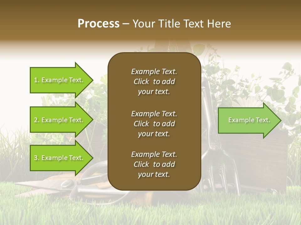 New Grass Spring PowerPoint Template