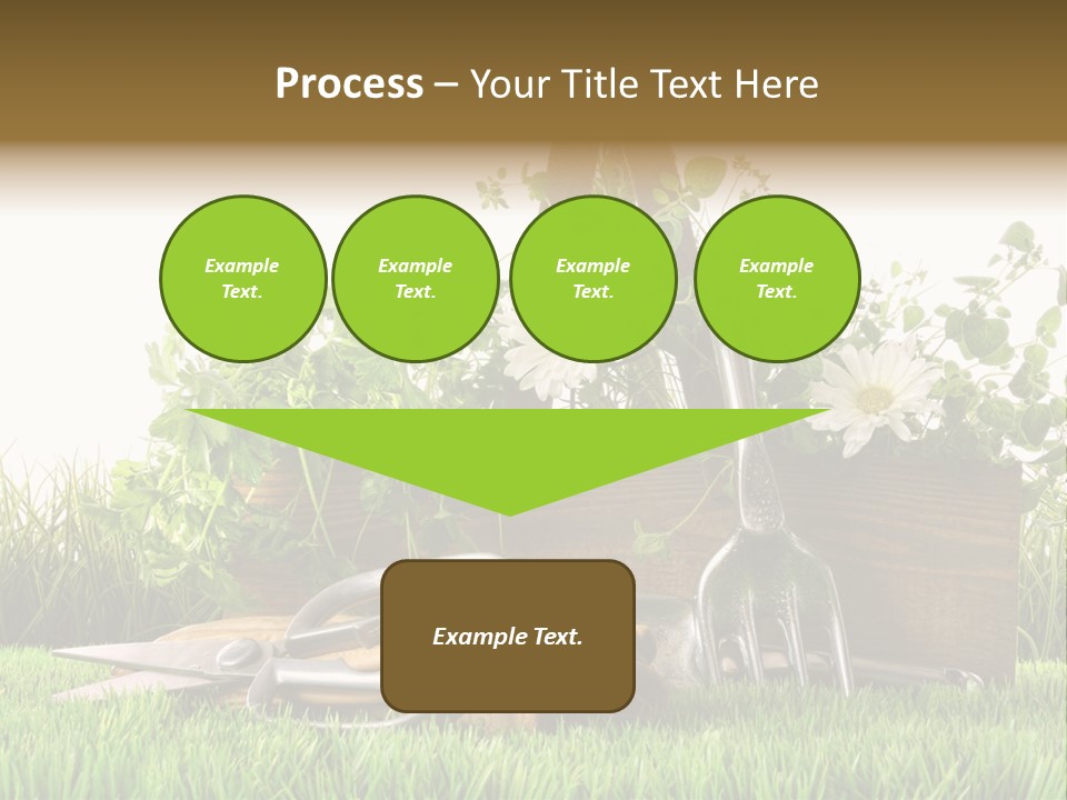 New Grass Spring PowerPoint Template