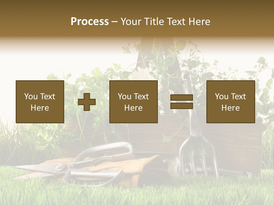 New Grass Spring PowerPoint Template