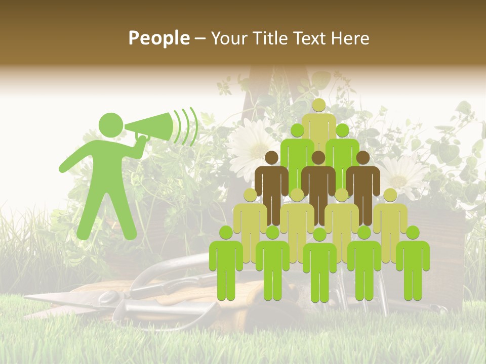 New Grass Spring PowerPoint Template