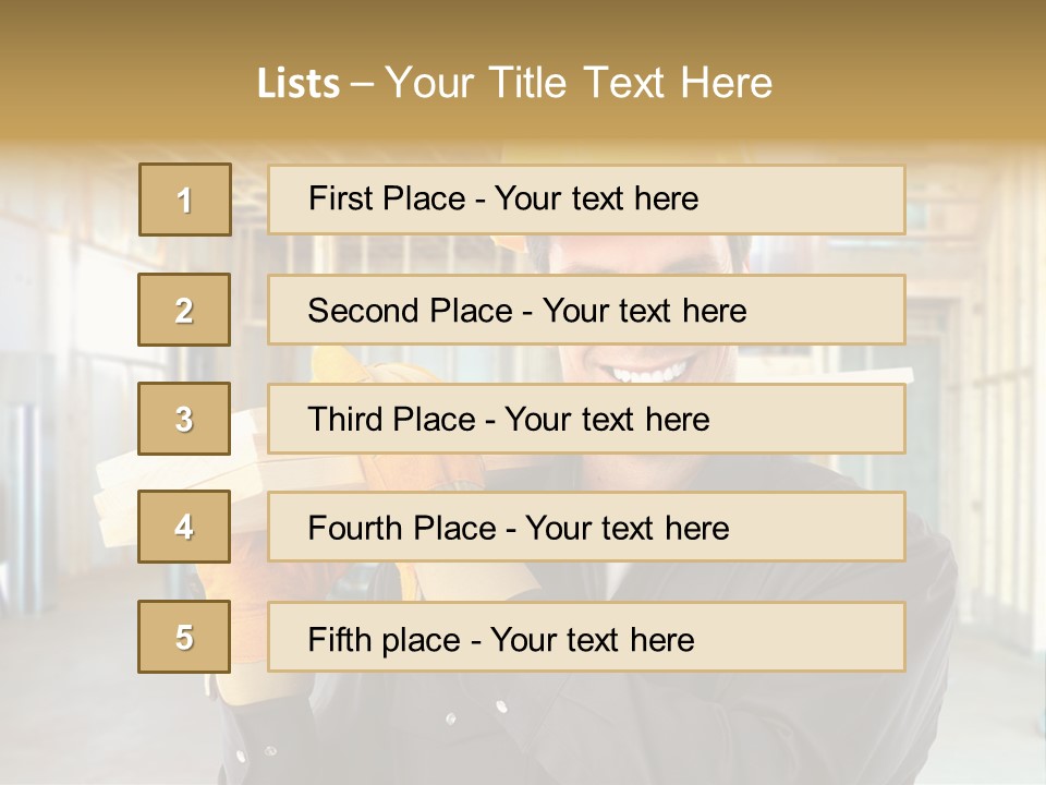 Work Suit Corporate PowerPoint Template