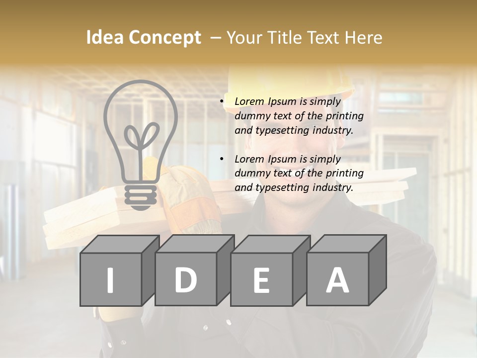 Work Suit Corporate PowerPoint Template