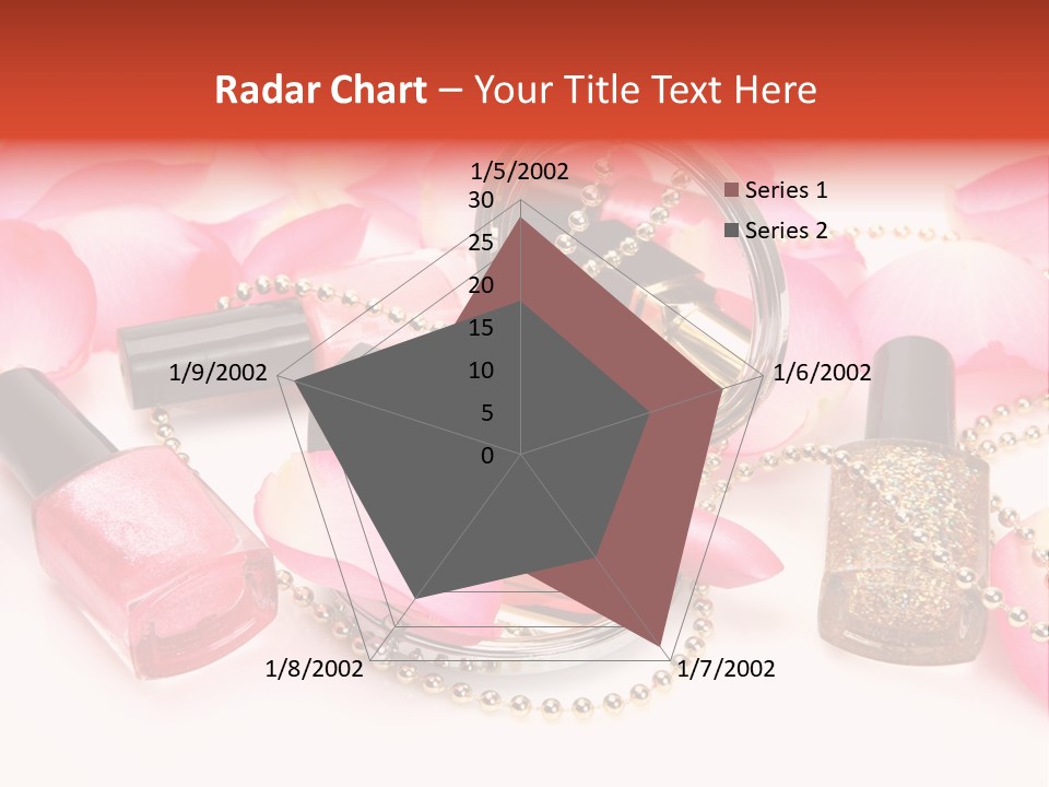 Decorative White Glamour PowerPoint Template