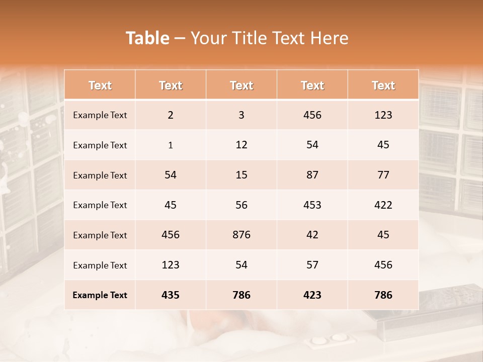 Adult Bath Female PowerPoint Template