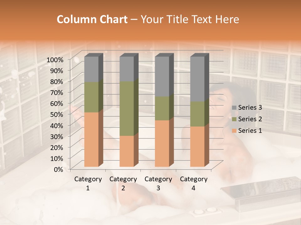 Adult Bath Female PowerPoint Template
