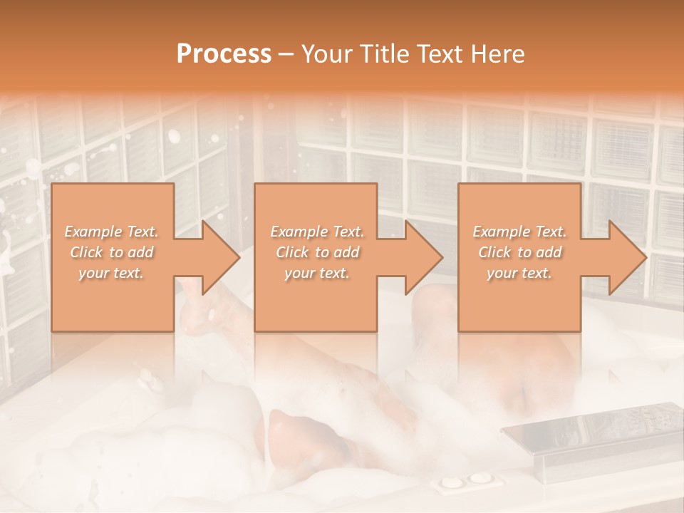 Adult Bath Female PowerPoint Template