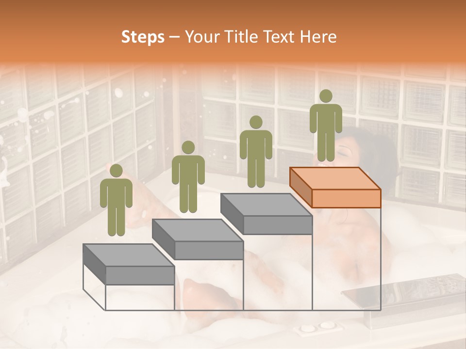Adult Bath Female PowerPoint Template