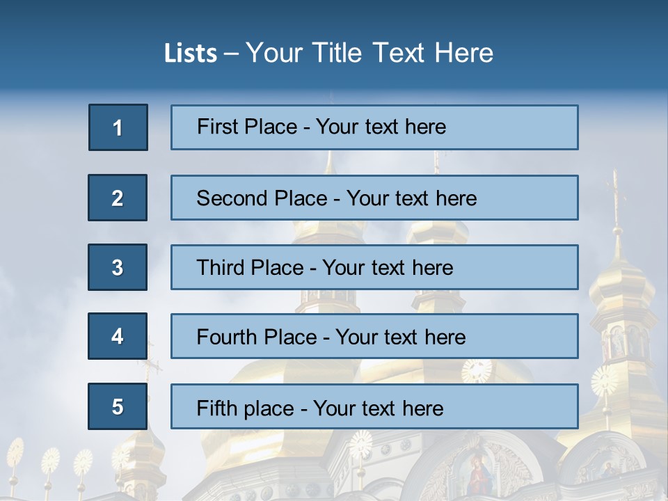 View Architecture Cathedral PowerPoint Template