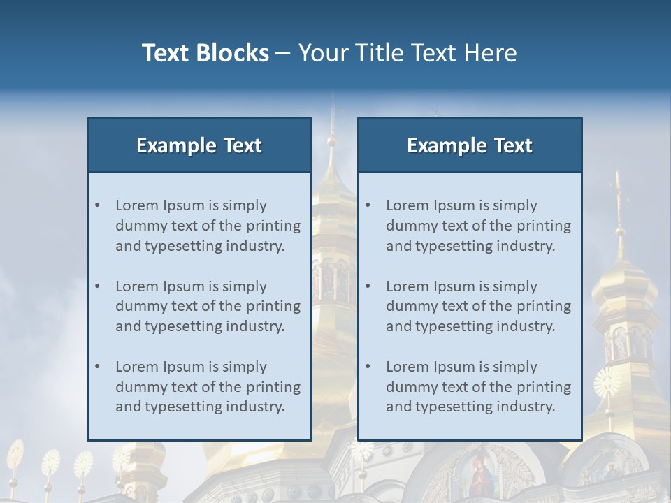 View Architecture Cathedral PowerPoint Template