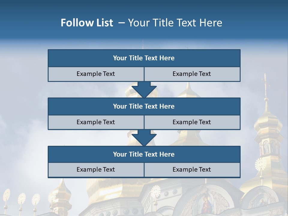 View Architecture Cathedral PowerPoint Template