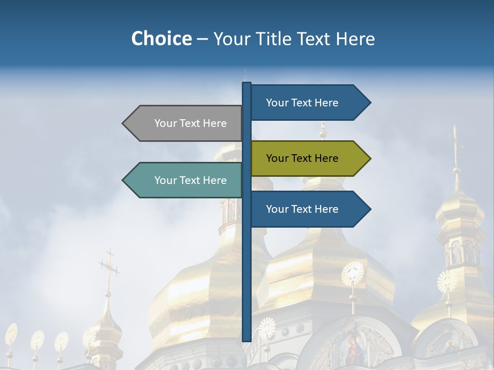 View Architecture Cathedral PowerPoint Template