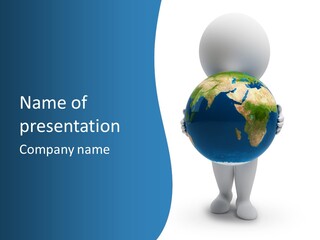 Sphere Planet Atlas PowerPoint Template