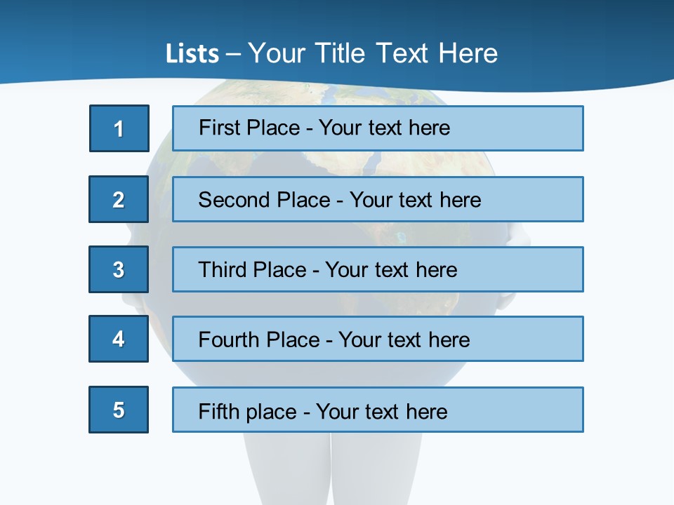 Sphere Planet Atlas PowerPoint Template