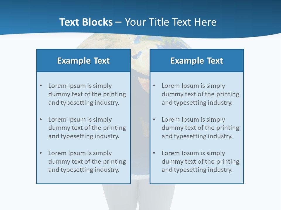 Sphere Planet Atlas PowerPoint Template