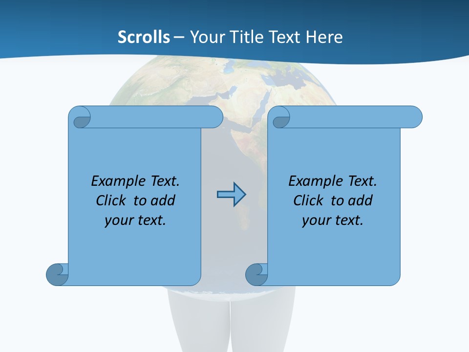 Sphere Planet Atlas PowerPoint Template