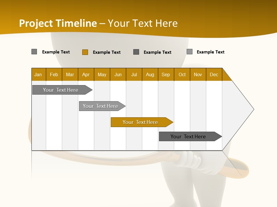 Woman Optical Business PowerPoint Template