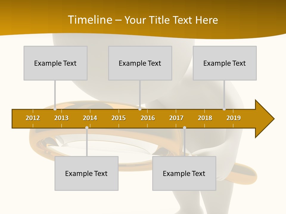 Woman Optical Business PowerPoint Template