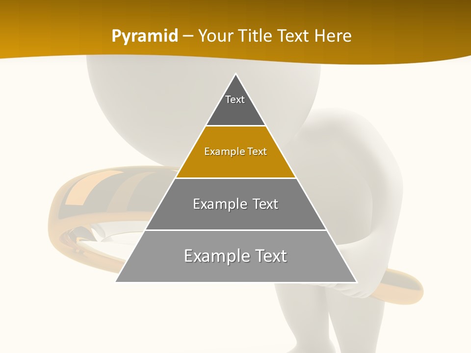 Woman Optical Business PowerPoint Template