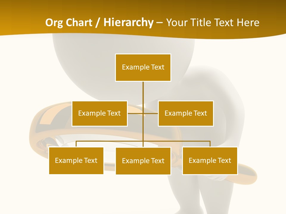 Woman Optical Business PowerPoint Template