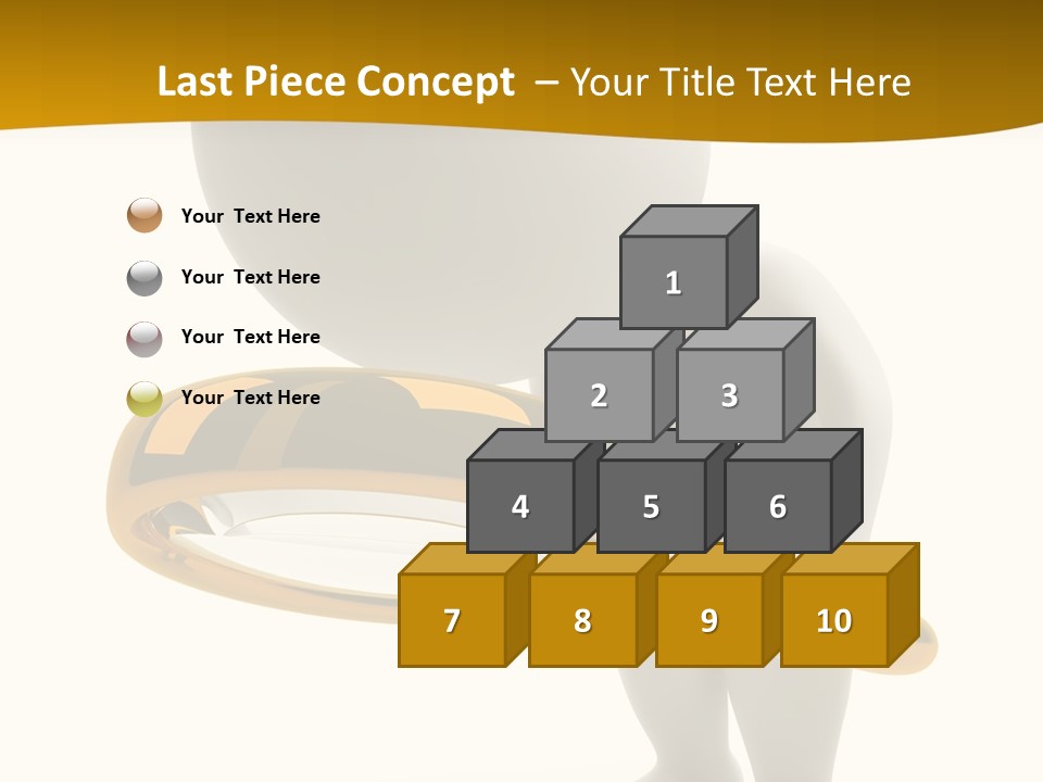 Woman Optical Business PowerPoint Template