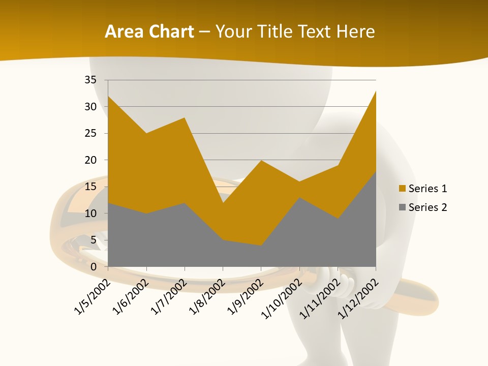 Woman Optical Business PowerPoint Template