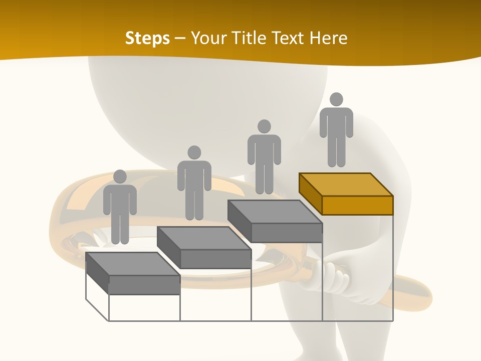 Woman Optical Business PowerPoint Template