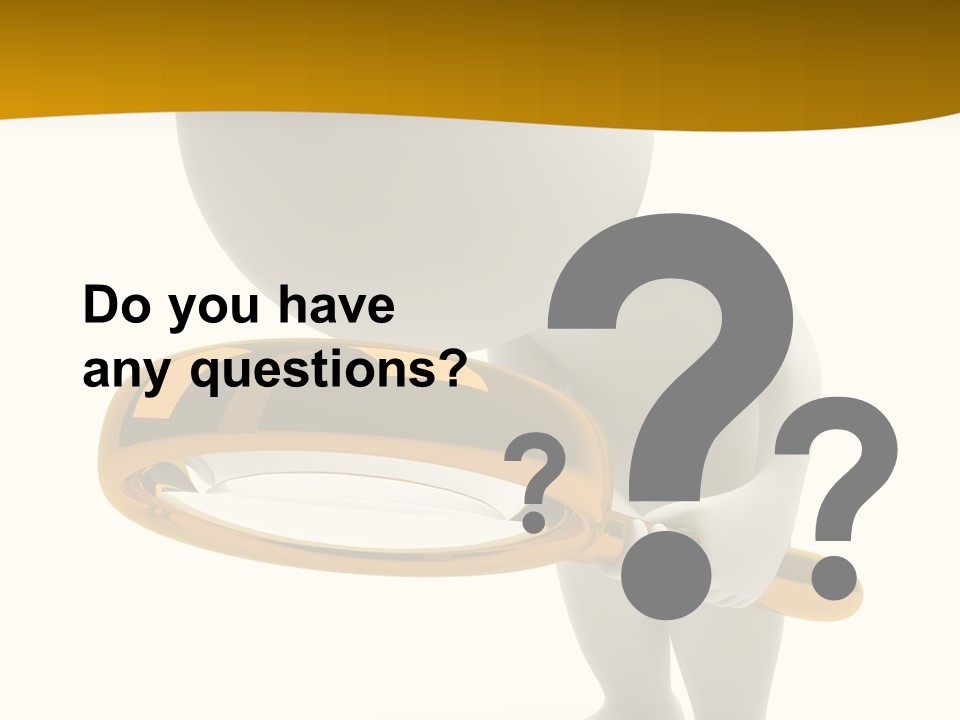 Woman Optical Business PowerPoint Template