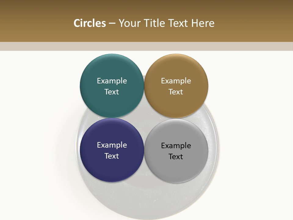Cloth Color Hole PowerPoint Template