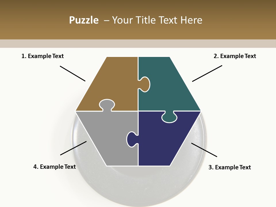 Cloth Color Hole PowerPoint Template