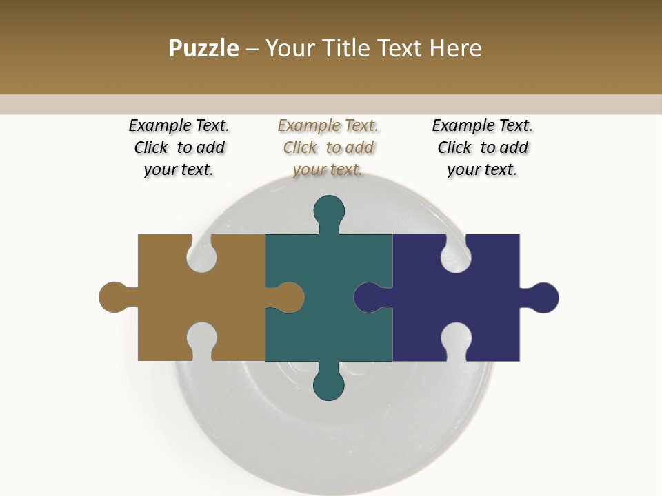 Cloth Color Hole PowerPoint Template