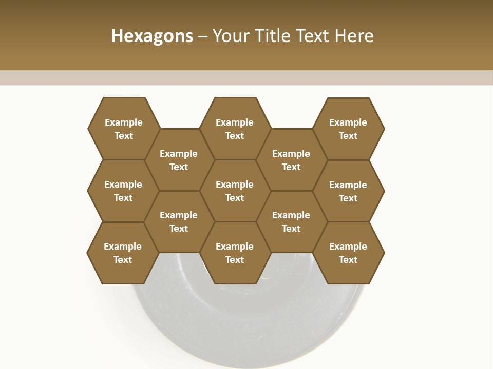 Cloth Color Hole PowerPoint Template