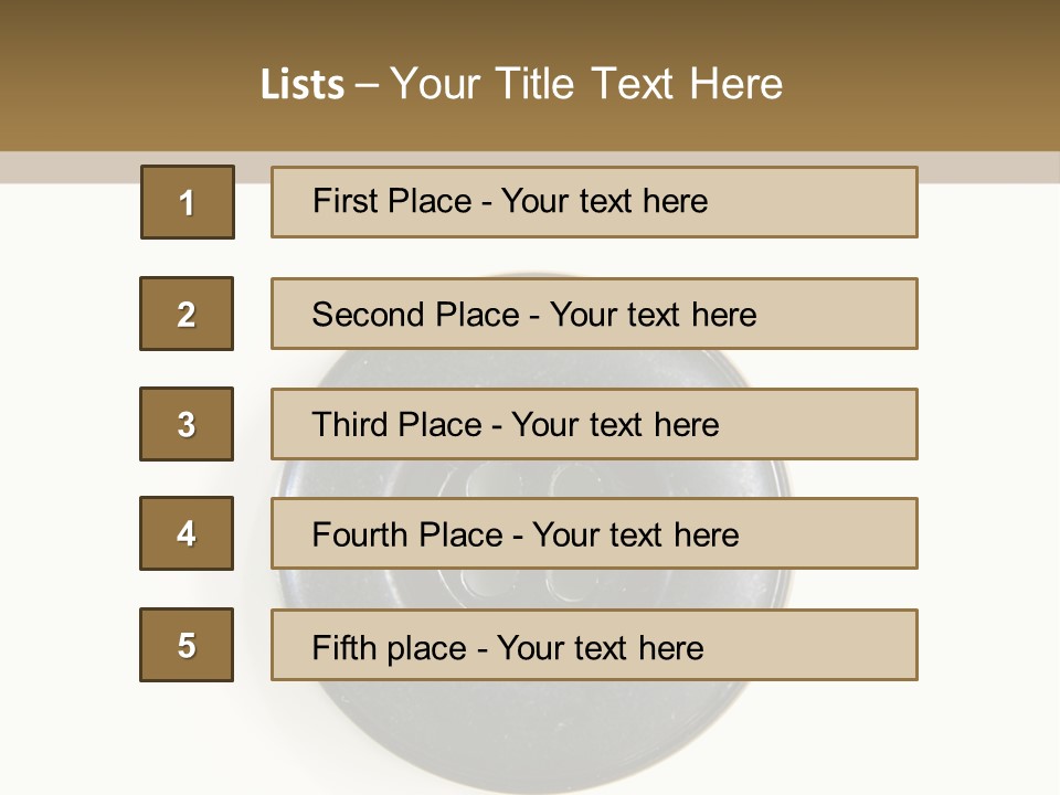 Cloth Color Hole PowerPoint Template