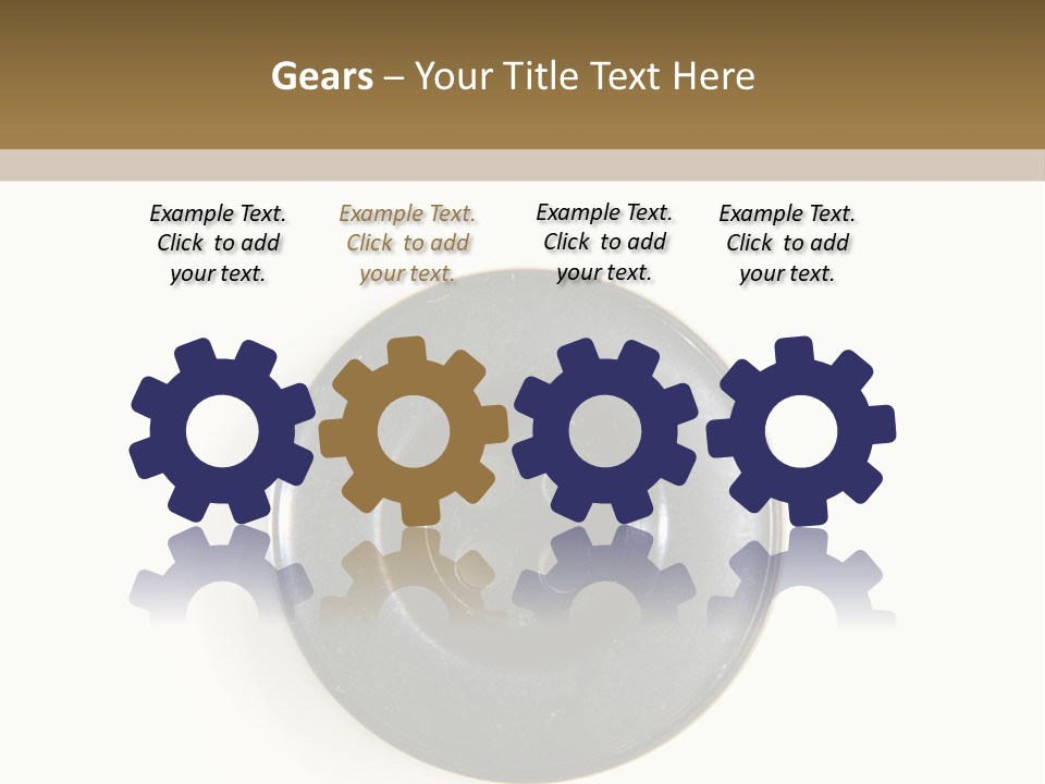 Cloth Color Hole PowerPoint Template